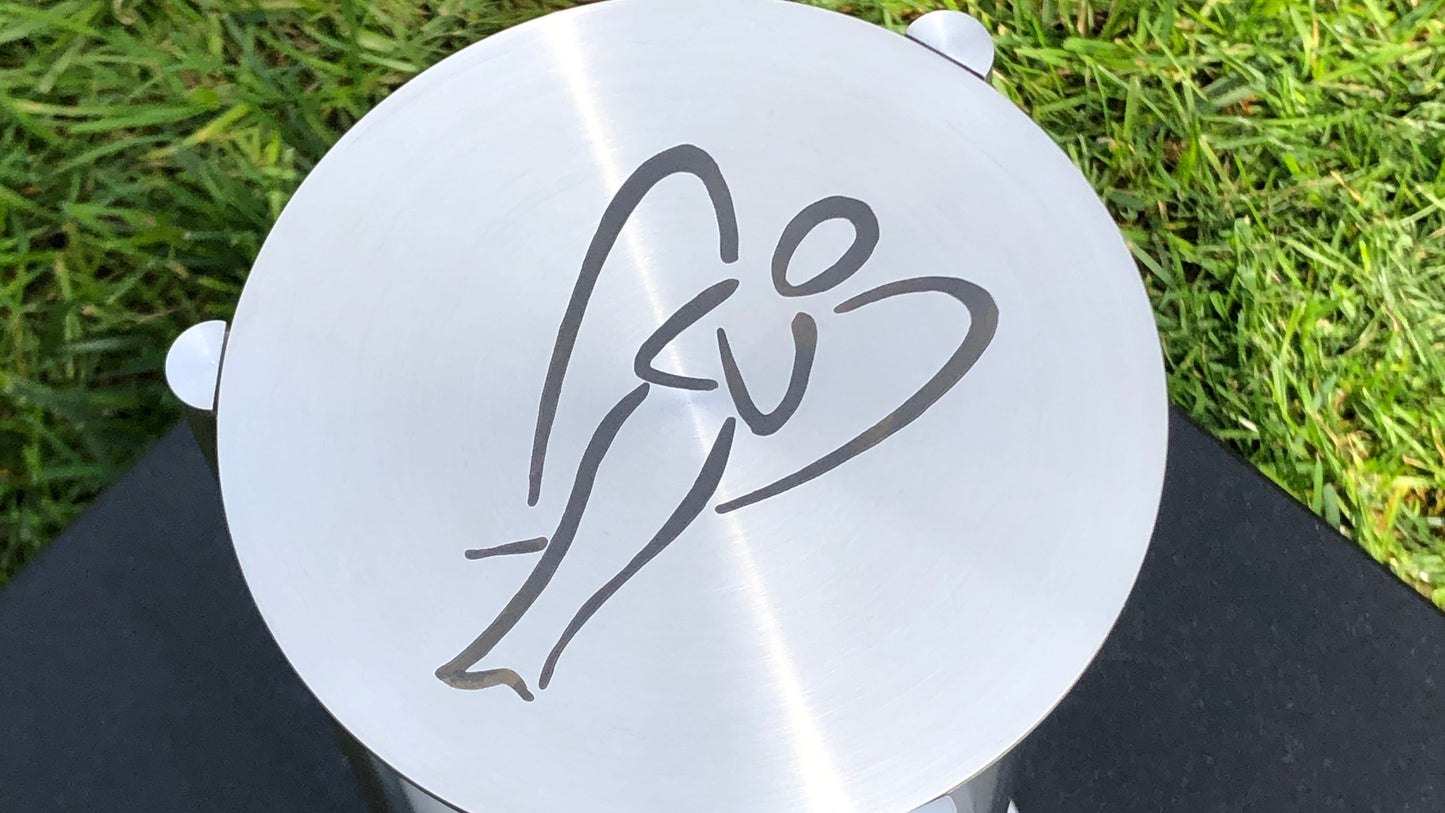 Grablaterne aus Edelstahl RIK10L