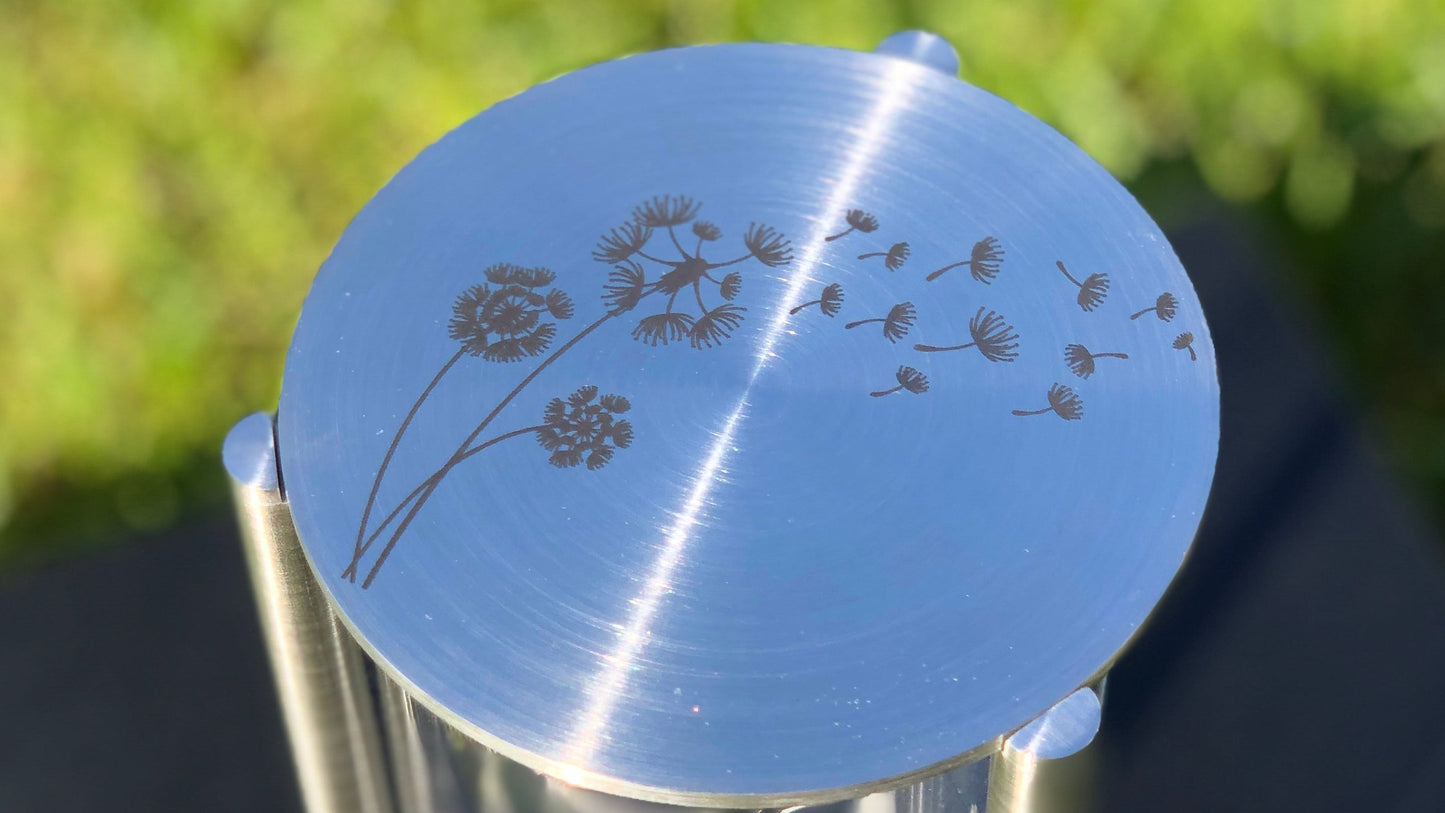 Grablaterne aus Edelstahl RIK10L