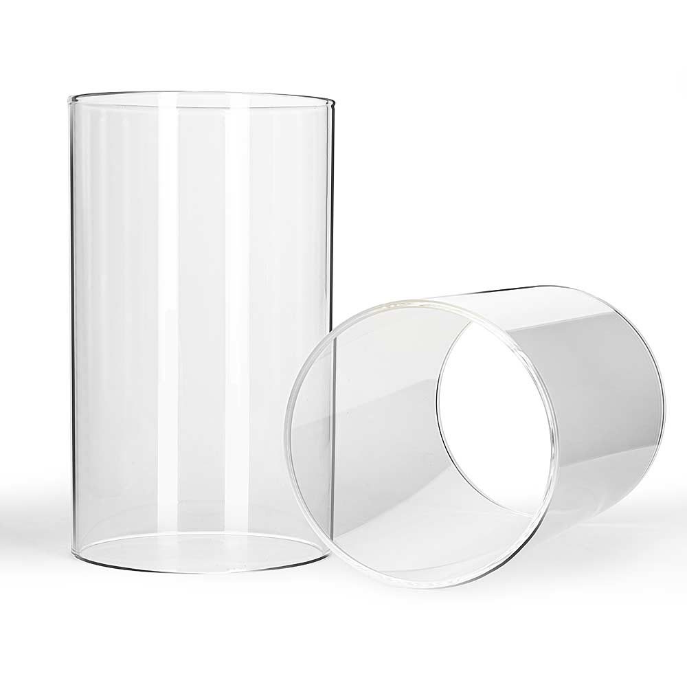 Ersatzglaszylinder Klarglas Ø8cm H20cm – Grablaterne