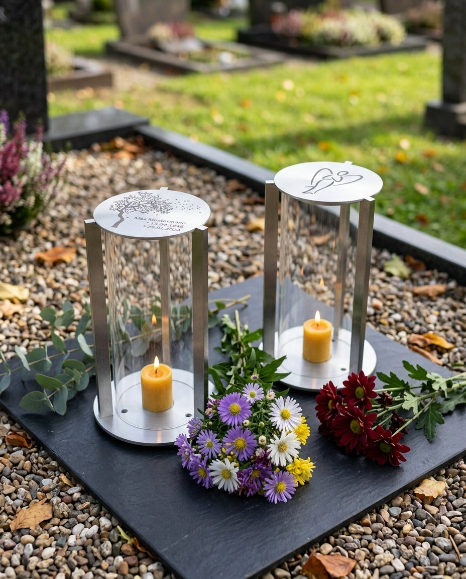 Grablaterne RE8M – Glaszylinder 8cm
